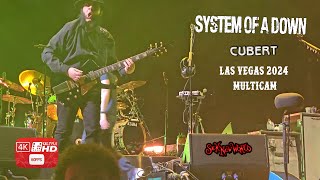 System Of A Down  Cubert Multicam Sick New World Las Vegas 2024 4K Ultra HD Quality  60 FPS [upl. by Phox448]