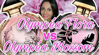 Olympea Flora vs Olympea Blossom  Paco Rabanne  Qual escolher Resenha e Comparação [upl. by Krenn6]