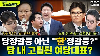 quot당정 갈등 아닌 한정 갈등quot quot尹 권력 더 강해quot친윤계·용산에 포위된 한동훈 대표  헬마우스 권순표의 뉴스하이킥 MBC 240830 방송 [upl. by Elephus]