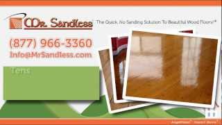 Hardwood Floor Refinishing Made Easy By Mr Sandless [upl. by Aretse]