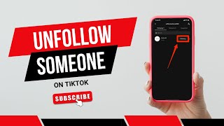 How To Unfollow On TikTok [upl. by Nylsej]