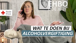 Wat moet je doen bij een alcoholvergiftiging 🍻  Rode Kruis [upl. by Pelag]