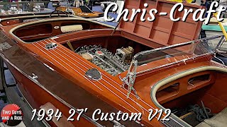 1934 27 ChrisCraft Custom V12 [upl. by Furiya]