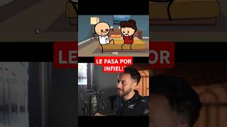 Infiel 😈  Doblaje en Vivo humor doblaje memes comedia kapuchino [upl. by Eiramanad888]