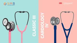 3M Littmann Stethoscope Differentiation Classic 3 vs Cardiology 4 [upl. by Nancee]