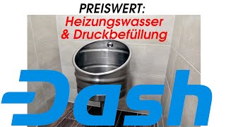 Heizungswasser VDI 2035 preiswert Nachfüllen und Druck einstellen [upl. by Htieh]