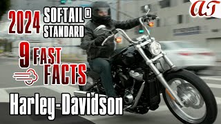 2024 HarleyDavidson SOFTAIL® STANDARD  FACTS SPECS COLORS PRICES FEATURES  AampT Design [upl. by Berhley]