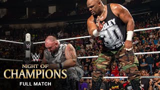 FULL MATCH  New Day vs The Dudley Boyz – WWE Tag Team Titles Match WWE Night of Champions 2015 [upl. by Kcyrred708]