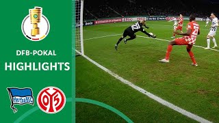 Is Hertha Berlin back  Hertha BSC vs 1 FSV Mainz 05  30  Highlights  DFBPokal  Round 2 [upl. by Deane723]