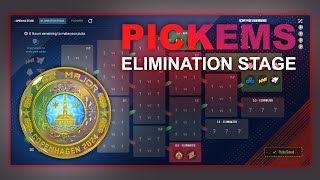 PGL Copenhagen Major 2024 PickEms  Elimination Stage [upl. by Post632]