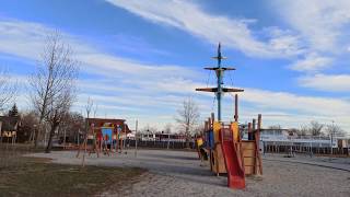 Neusiedlersee im Winter Illmitz – Mörbisch Ausflug Fähre Verbindung Piraten Spielplatz 22 2 2020 [upl. by Kcinimod]