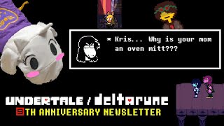 UndertaleDeltarune 9th Anniversary Newsletter Overanalysis [upl. by Gasper]