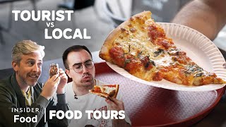 Finding The Best Pizza In New York  Food Tours  Insider Food [upl. by Yecad]