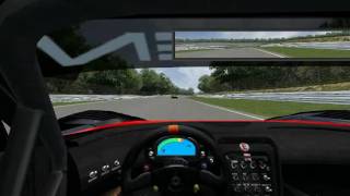 rFactor  Brands Hatch onboard [upl. by Ralyat]