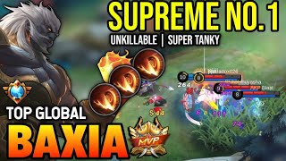 BAXIA BEST BUILD 2023  TOP GLOBAL BAXIA GAMEPLAY  MOBILE LEGENDS✓ [upl. by Nlocnil]