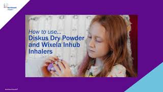 How to use … Diskus Dry Powder and Wixela Inhub Inhalers [upl. by Emad]