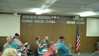 Mills township Ogemaw County monthly meeting 7 9 24 part 1 [upl. by Pik]