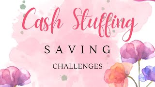 September 14  Cash Stuffing  Saving Challenges  Paycheck 2  June  August [upl. by Bogart386]