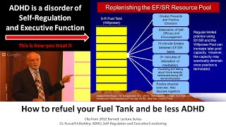 This is how you treat ADHD based off science Dr Russell Barkley part of 2012 Burnett Lecture [upl. by Netsua623]