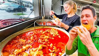 Portugal Street Food 🇵🇹 KING OF SANDWICHES  Portuguese Food Tour in Porto [upl. by Nieberg879]