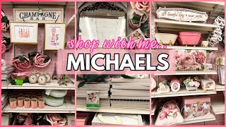 MICHAELS SPRING DECOR 2024  SPRING DECOR INSPIRATION [upl. by Stasny268]