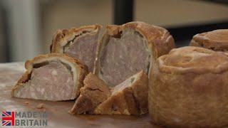 Made In Britain  How Melton Mowbray pork pies are made [upl. by Saenihp]