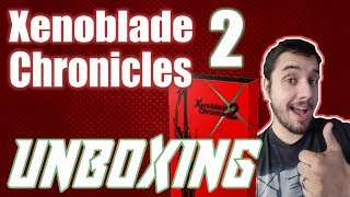 Xenoblade Chronicles 2 Unboxing Nintendo Switch [upl. by Devland]