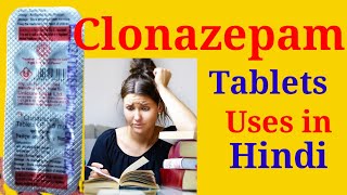 Clonazepam Tablets IP 05 mg Uses in Hindi  क्लोनाजेपम टैबलेट्स के बारे में जानकारी [upl. by Spears]