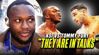 Tommy Fury Wants To Fight KSI [upl. by Stanwinn880]