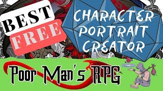 Best Free Character Portrait creator HeroMachine [upl. by Yule]