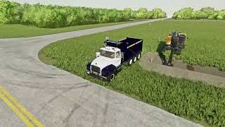 Farming Sim 22  EP3  GVN Subdivision Development [upl. by Enimasaj]