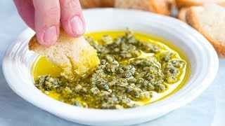 Easy Olive Oil Bread Dip Recipe [upl. by Enialed486]