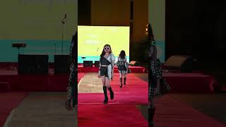 Fashion show for Grand Opening Duta Pariwisata Cak Ning 2023 breannafeodora bree modeling school [upl. by Ib861]