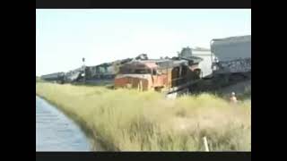 train BNSF 4479 derailment [upl. by Averat]