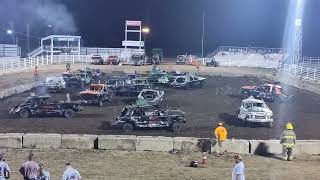 6824 coffeeville Kansas demolition derby teams [upl. by Sucramej]