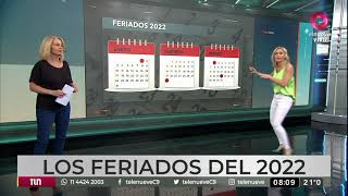 Feriados 2022 el Gobierno confirmó el cronograma y así quedó el calendario [upl. by Julita]