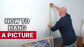 How To Hang a Picture  Ace Hardware [upl. by Letnahc]