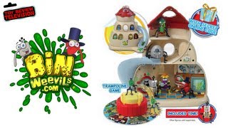 Bin Weevils Bin Nest Deluxe Playset Toy Review Unboxing [upl. by Rheinlander]