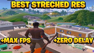 How to get The BEST Stretched Resolution in Fortnite Chapter 5 ✅ HUGE FPS BOOST [upl. by Evelyn763]