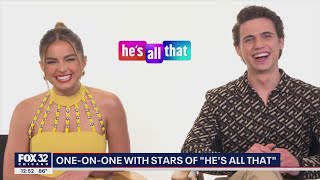 He’s All That Addison Rae and Tanner Buchanan Full Interview [upl. by Gignac973]