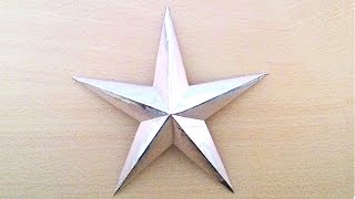 How to make Fivepointed starsทำดาว 5 แฉก [upl. by Krantz640]