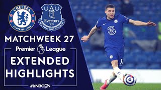 Chelsea v Everton  PREMIER LEAGUE HIGHLIGHTS  382021  NBC Sports [upl. by Ecinnahs52]