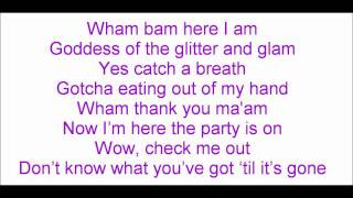 Wham Bam  Clooney Lyrics [upl. by Faxon952]