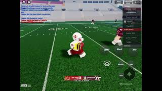 Roblox College Football Iowa State Cyclones Vs Virginia Tech Hokies ACC Home Game 2 [upl. by Yenial]