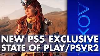 New PS5 Exclusive State of Play for February PlayStation VR 2 and Kojimas Next Game [upl. by Sonnnie988]