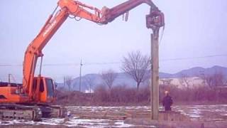 DAEDONGENG VIBRO HAMMER SHEET PILE DRIVER [upl. by Aed]