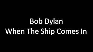 Bob Dylan  When The Ship Comes In Cover [upl. by Yerdua629]