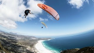 Extreme Freestyle Paragliding Tricks with Marvin Ogger [upl. by Allecnirp]