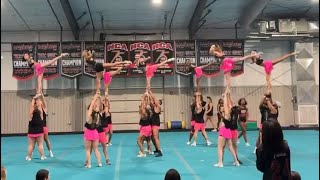 Cheer Extreme Code Black Worlds 2024 Sendoff [upl. by Adnolrehs]