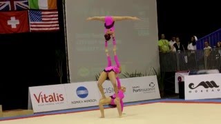 Gymnastics MIAC 2014 Junior WG Combined Final USA [upl. by Feerahs]